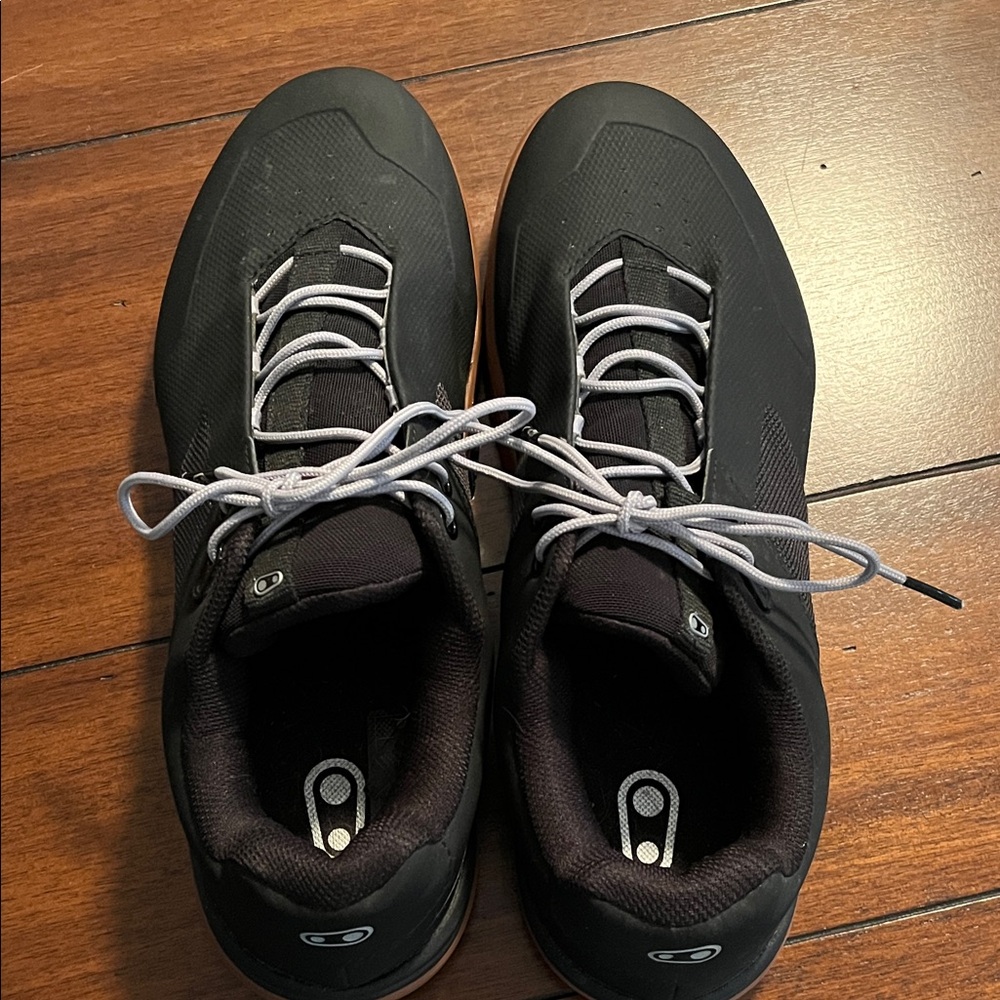 Match Black and Gray Athletic Shoes